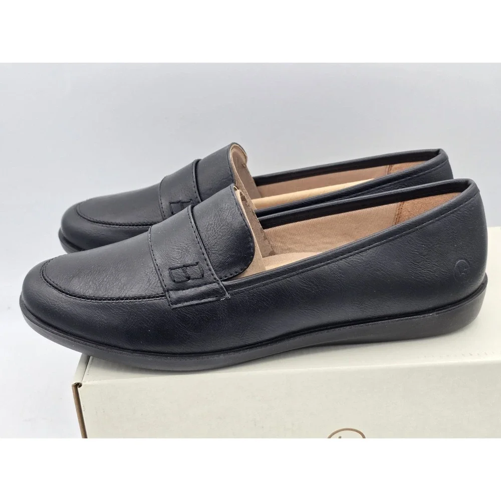 Life stride Women's Nico‎ Slip On Casual Loafer Sz 8 M Black - Picture 5 of 13
